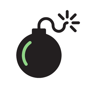 BOMB THREAT emergency code icon
