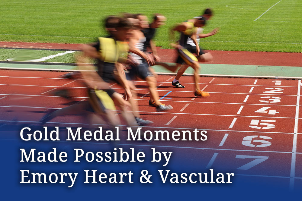 Gold Medal Moments Made Possible by Emory Heart & Vascular