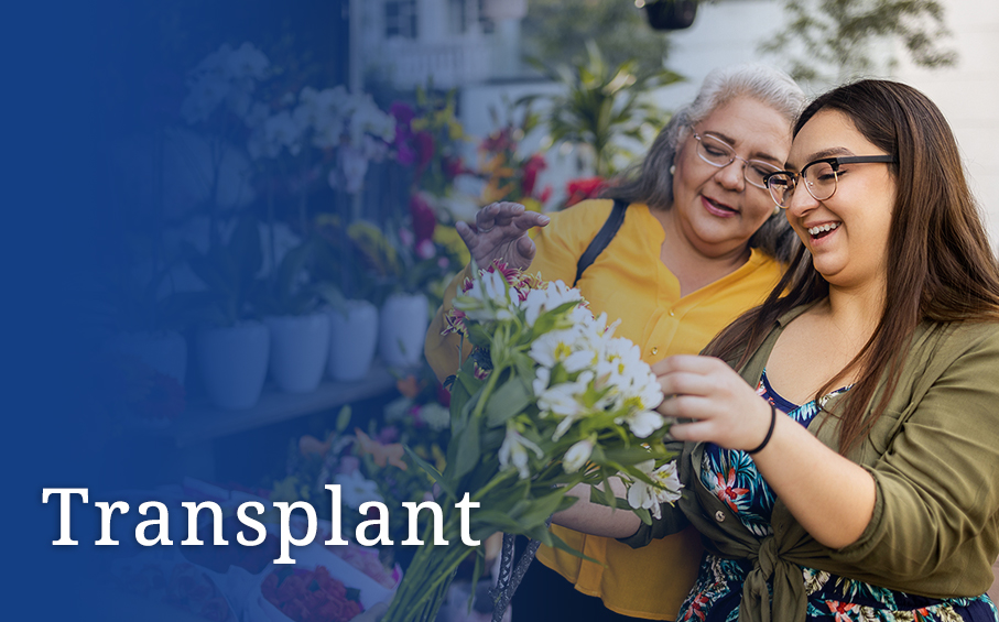 transplant landing page mobile image