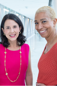 Dr. Meisel and patient Chrystal