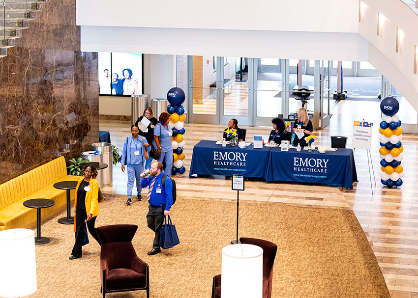 Emory Healthcare Hiring Events