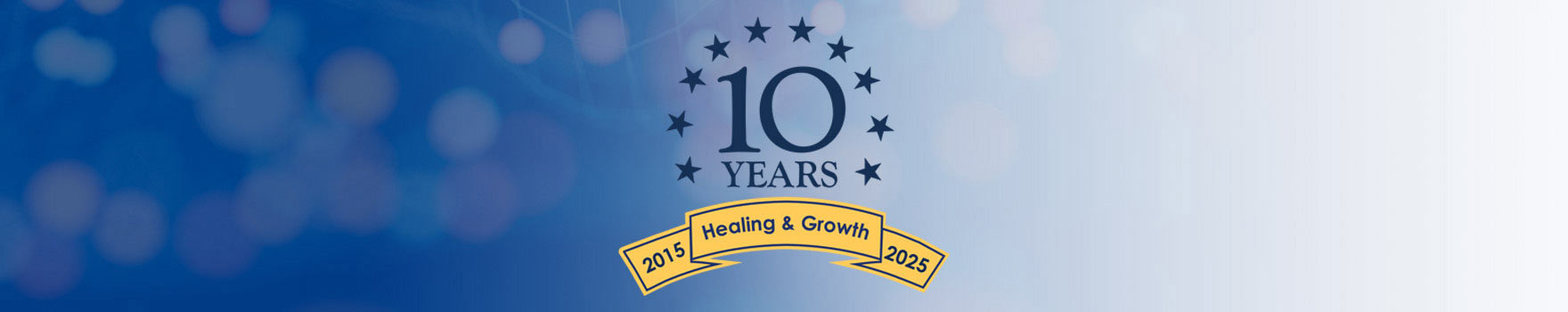 Veterans Program 10-Year Anniversary banner
