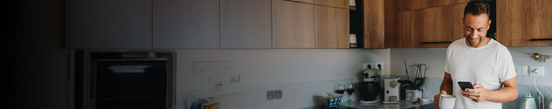 Man making an appointment via phone