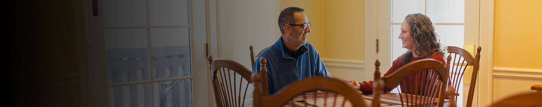 People sitting at a table