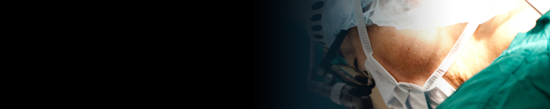 Doctor operating on a patient