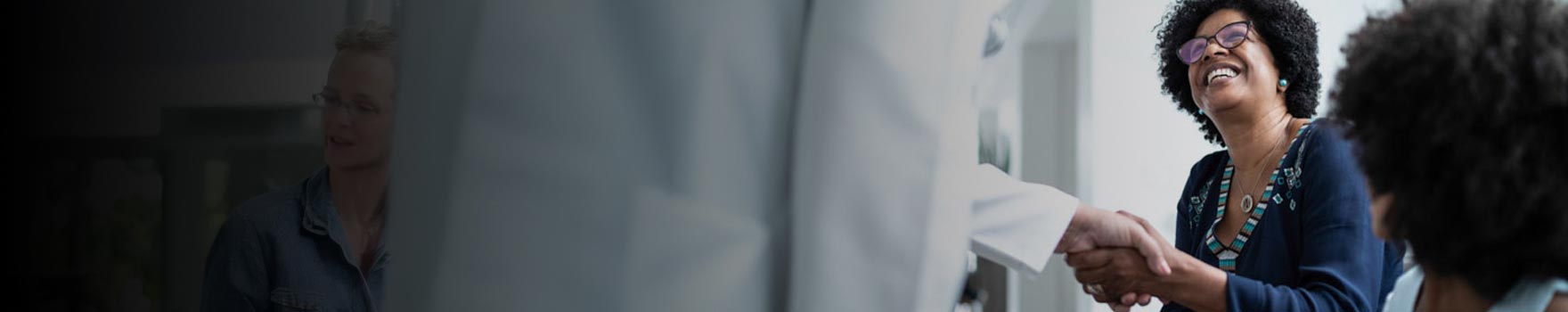 Woman at the doctors office 