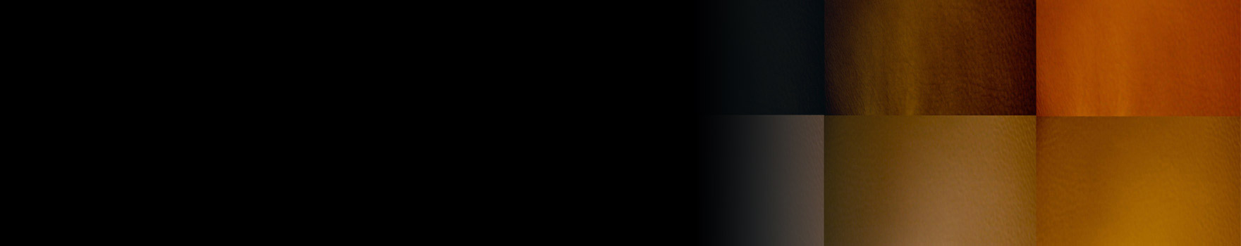 black gradient over color swatches