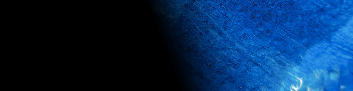 black gradient over blue background