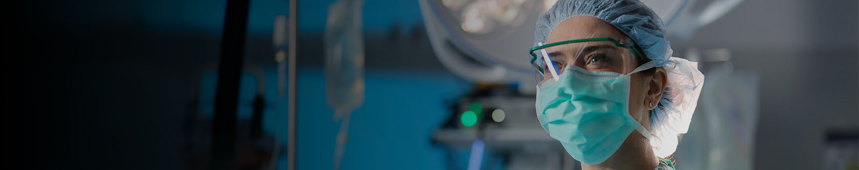 female surgeon in operating room