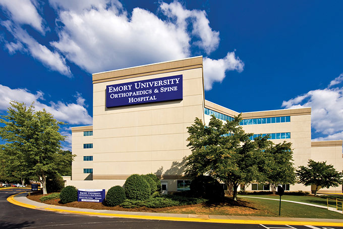 Emory Orthopaedics & Spine Hospital location