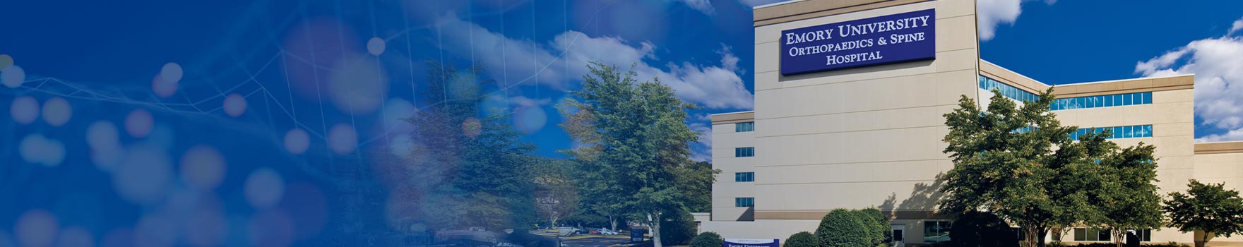 Emory Orthopaedics & Spine Center landing page hero