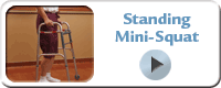 Standing Mini Squat