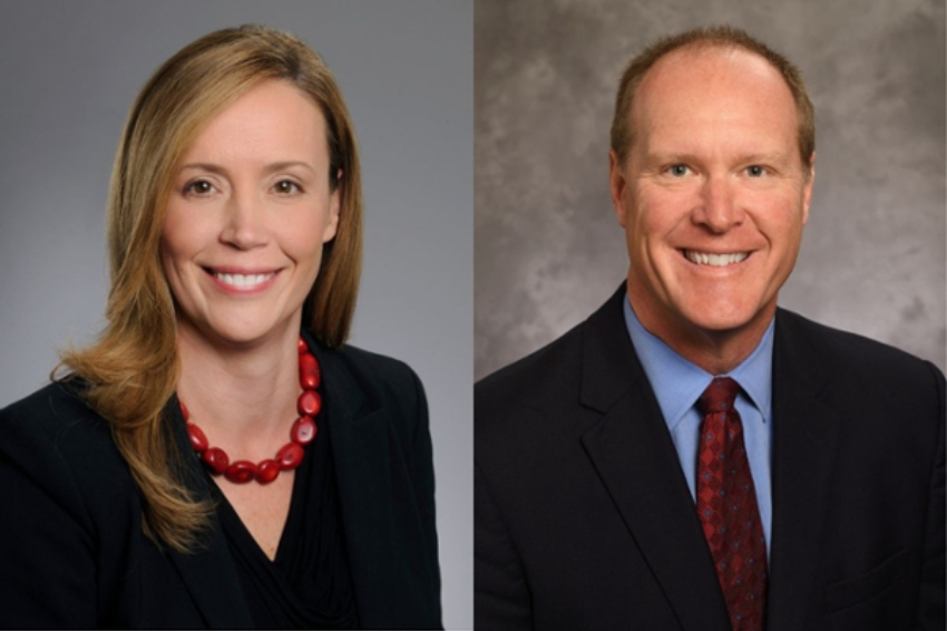 Heather Dexter and Matt Wain