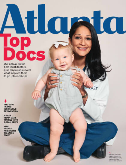 Atlanta magazine Top Docs cover article