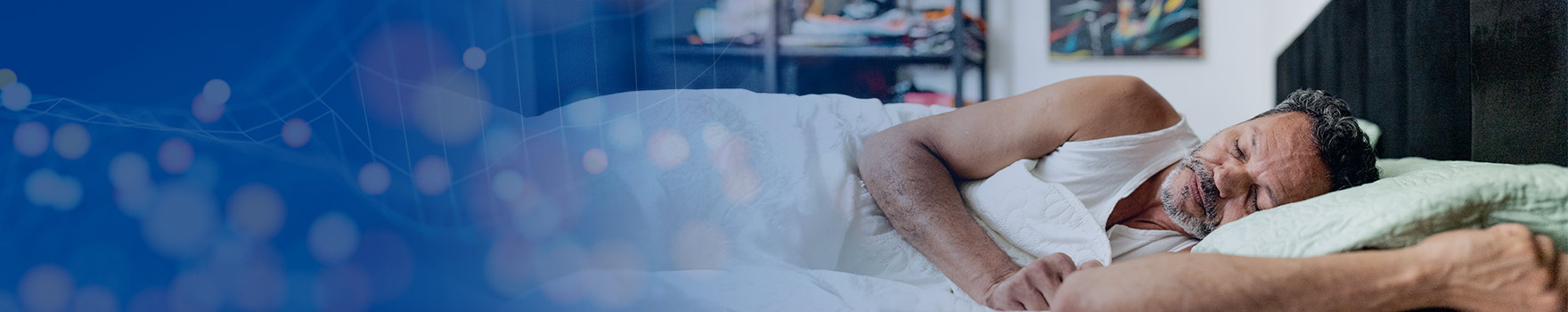 Man sleeping in the middle of the day