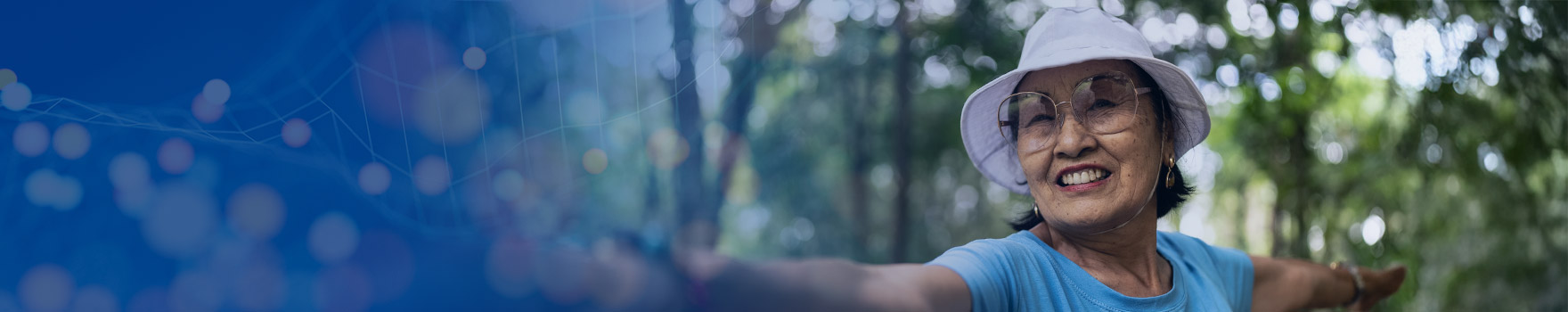 woman exercising at the park