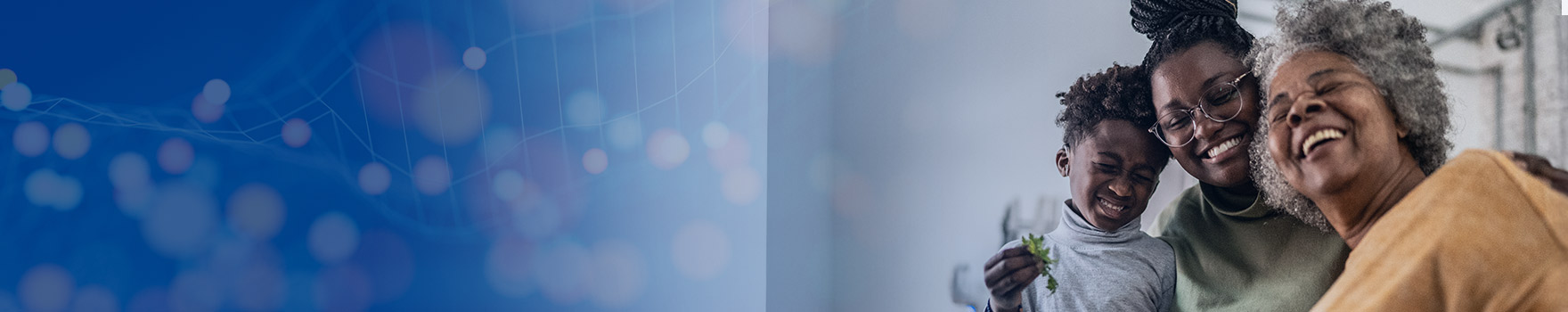 happy family hanging out