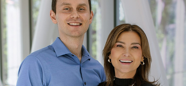 portrait of man and woman