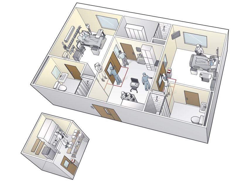Isolation Unit at Emory Healthcare