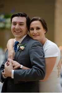 Heart surgery and brain surgery patient Dan with wife Marcella, photo by Joey Wallace Photography