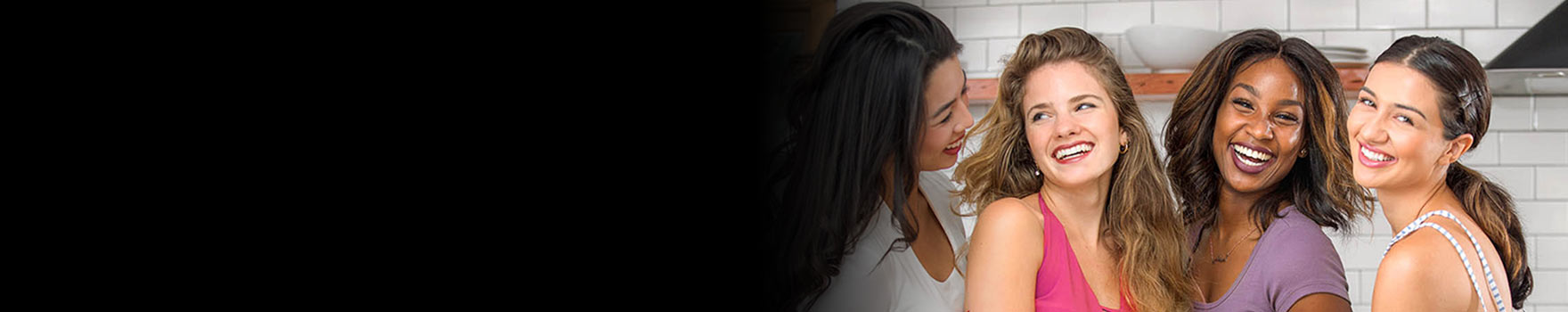 Women laughing