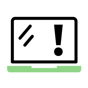 TECHNOLOGY INTERRUPTION emergency code icon