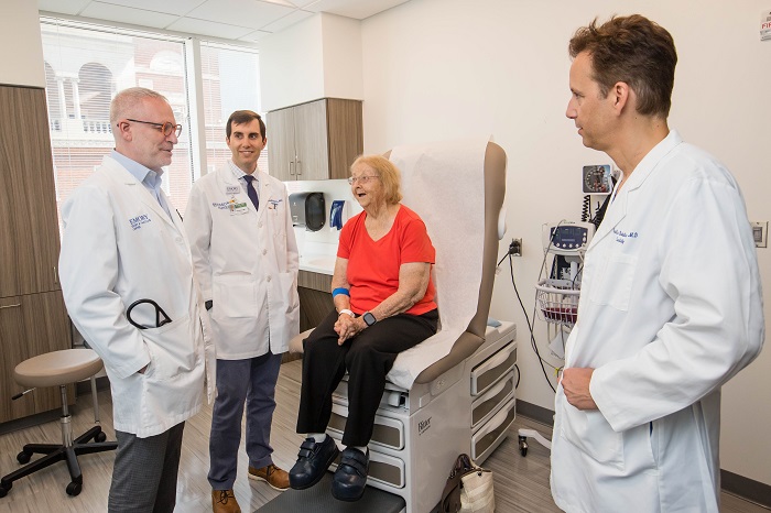 Drs Greenbaum Gleason Babaliaros with Jenkins